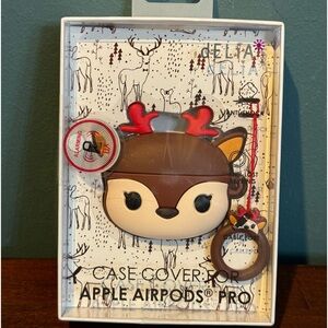Delias Christmas Reindeer Apple AirPods Pro Case cover